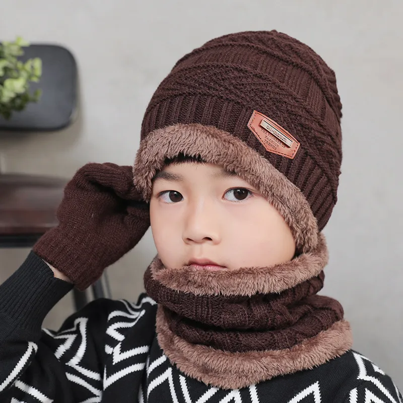 Picture of Warm Beanie Cap With Scarf